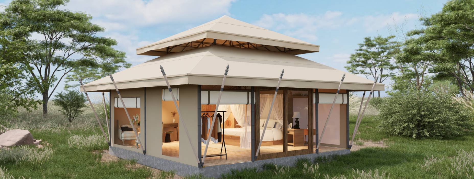 惠来县户外野奢帐篷